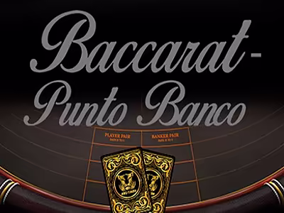 Изображение Карточная игра Baccarat Punto Banco