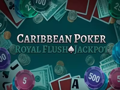 Изображение Карточная игра Caribbean Poker Royal Flush Jack Pot
