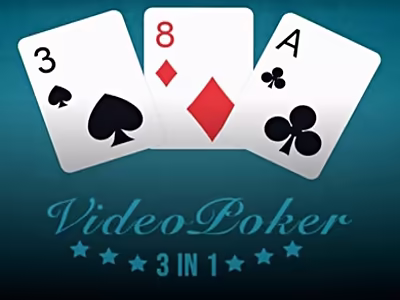 Изображение Карточная игра Video Poker 3 In 1